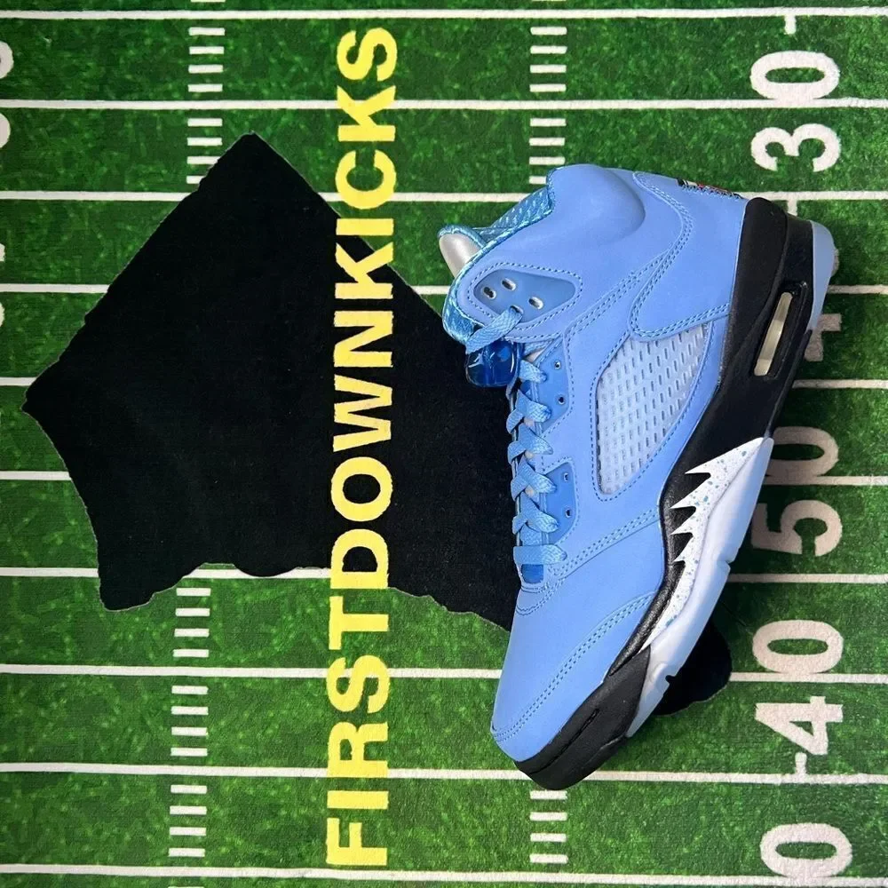 Nike Air Jordan 5 UNC University Blue Black DV1310-401 size 8 - 14